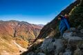 【百名山】秋色に染まる雨飾山へ！ 「山肌を覆う絢爛な彩りが見事」紅葉登山  長野県、小谷温泉ルート 2024年の画像012