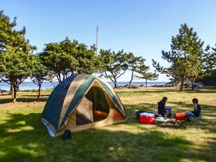 春スキー！ 恐竜？  海釣り！ 焚き火キャンプ！ 「欲張りすぎる1泊2日」驚異の子連れ旅【福井県】
