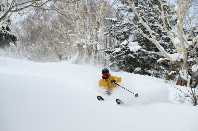 【志賀高原 焼額山スキー場】春スキーにおすすめ「この雪質、一度お試しあれ！」  誰もが “ワンランク上” の滑りができちゃう「極上ゲレンデ」とは、ここのこと！の画像015