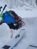 大迫力の天然氷瀑をアイスクライミングで登る！「究極の雪山の楽しみ方」スキーでアプローチして北海道・十勝の山奥へ！＜2021年 初冬＞の画像001