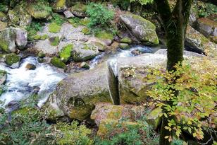 『鬼滅の刃』の名シーンを彷彿させる「鬼の試刀岩」も！ 島根県・奥出雲の名勝天然記念物「鬼の舌震」をウォーキングとサイクリングで巡る旅！