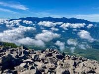 絶景「南八ヶ岳・編笠山」山頂からの360度パノラマ！ 「富士山＆南アルプス＆北アルプス」全部見る「大展望」登山レポ！