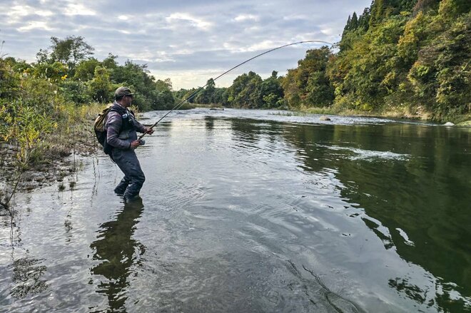 通年で渓流釣りが楽しめる！  山里を流れる「五十嵐川」のキャッチアンドリリース区間【フライフィッシング】 新潟県三条市・2025年の画像005