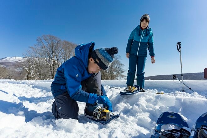 冬の「戸隠」がアツい！  大人気の広大なキャンプ場で雪遊びを満喫！ 【爽快スノーシュー、スノーキャットツアー、かまくら体験】まで！の画像001