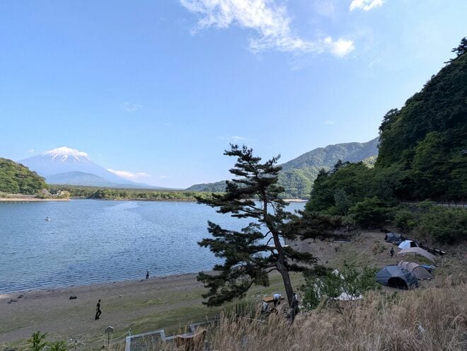 富士山と逆さ富士を望める『ゆるキャン△』の聖地・精進レークサイドキャンプ場の穴場シーズンは梅雨時期だった【2026年5月末レポート】の画像001