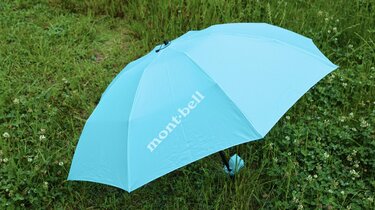 【新品】モンベル トレッキングアンブレラ50 ブルーグリーン 2ページ目) 軽量で丈夫だからできる！ モンベル「トレッキング