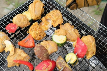 自宅で仕込めば外で焼くだけ！ BBQタンドリーチキン串【季節の外