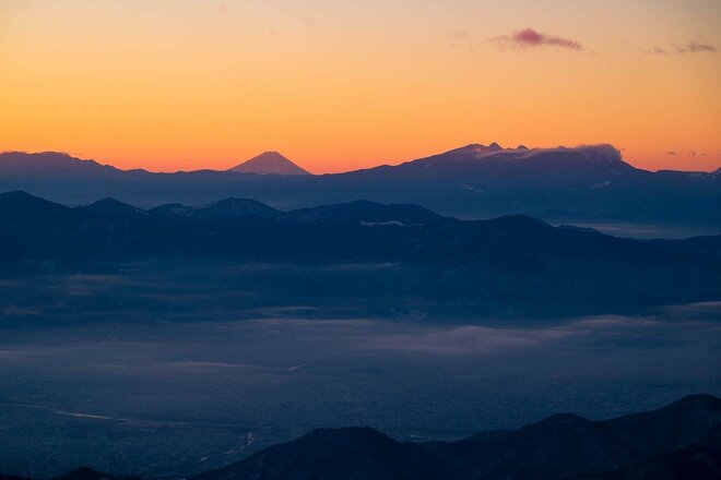 【新春登山】元旦・初日の出！ 新年への思いを込めて山初め！ 飯縄山〈長野県〉2023年の画像005