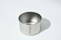 【エバニュー】創業101年目の渾身作！  0.2㎜厚の極薄チタン製カップ「Apex cup t0.2」