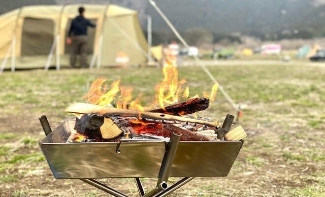 キャンプ用焚き火台