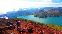 日本百名山「男体山」紅葉に彩られた信仰の山！  絶景の「中禅寺湖」＆山頂シンボル「2ｍ超えの大剣」登山レポ