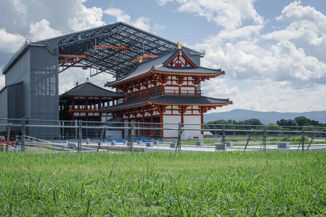 素っ気なさと歴史のコントラストが心地いい世界遺産！  1300年の古都「平城宮跡」自転車で走ってみた！  なんと中には線路も通っていて…【ゆる6輪の旅 vol.02 奈良「平城宮跡歴史公園」】の画像008