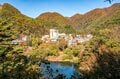 川治温泉へ！  紅葉色に染まる渓流「温泉に浸かり、“キャッチ＆リリースエリア” で大型ニジマスを狙う秋」【栃木県 2024年】の画像001