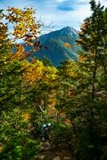 【登山】ここ数年で一番の美しさ「南アルプスの貴公子と女王の山岳紅葉」 日本の1-2-3位の高峰を望む  南アルプス・2025年の画像013