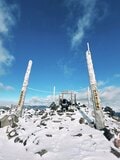 【雪山登山】百名山「霧ヶ峰」 最高峰・車山の頂上に鎮座する神社へ 安全祈願登山！ 長野県 2024年の画像006