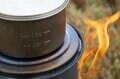 今年の新米もう炊いた？  エバニューの “モバイル炊飯器” なら焚火でもコゲつきなし＆「コツ・ワザ」いらずで炊飯OK！「U.L. Alu Pot 700」レポートの画像013