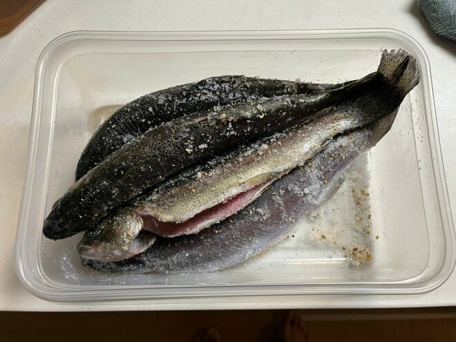 100均「ダイソー」の「スモークチップ＆焼き網」で「ニジマスの燻製」自宅で作ってみた！  手軽で美味しい “下ごしらえ” から “燻し” まで「実践レポート」の画像002