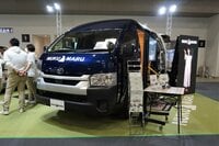 必見！「サウナになった」ハイエース！ 「ジャパンモビリティショー 2023」に初開設「キャンピングカーエリア」レポート 【東京ビッグサイト・一般公開10月28日～11月5日】