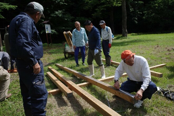 「登山道はこうして整備されている」 地元の皆さんと初の登山道整備へ【わたし、山小屋はじめます vol.67】 の画像002