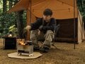 軽量コンパクト・充実の「居住＆ガレージ」空間！  キャンプンプツーリングに最適「ソロ2ルームテント」【DOD「バイクインパップ」】の画像005