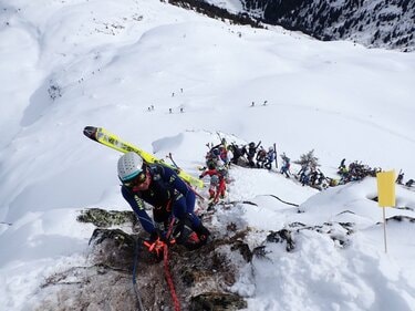 スキーアルピニズムの世界！ 【SKIMO】BIG3レースのひとつ