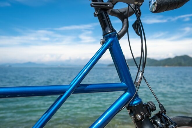 ロードバイク “あきらめ組” も納得の精度＆乗り心地！  メイドイン讃岐のハイエンド折りたたみミニベロ「Tyrell FCX」で、しまなみ海道を走ってみた！の画像007