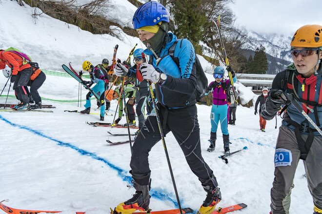 2026イタリア冬季五輪の新種目skimo！「目指せミラノオリンピック！」【第15回山岳スキー競技日本選手権】2022年・富山県黒部市の画像018
