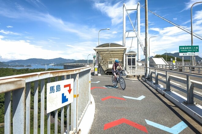 片道90分で “しまなみ海道らしさ” 満喫！  スタート直後に “ご褒美橋”、グルメ＆展望も楽しむ今治〜亀老山コース【ゆる6輪の旅 vol.05 愛媛「しまなみ海道」】の画像006