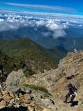 【秋晴れの登山日和】「南アルプスの中心で富士山に出会う！ 日本百名山・塩見岳」長野県・静岡県  2022年の画像008
