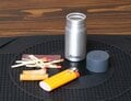 防水カプセルは “大人のロマン” アルミ×シリコン製のオシャレな防水ケースにサバイバルセットを詰めてみた【低山小道具＆技術研究所 vol.13】の画像003