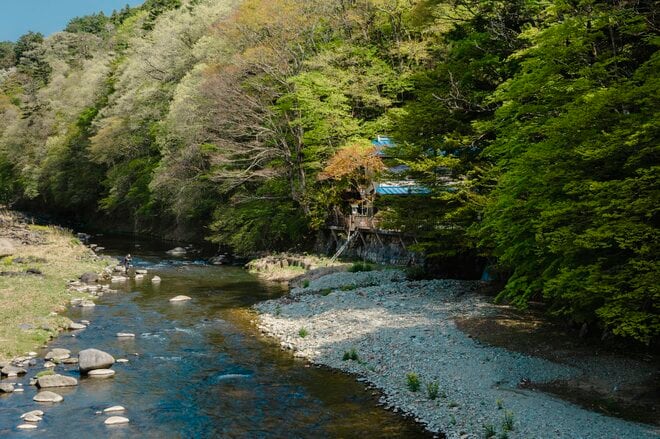 【渓流釣り】新緑キラめく渓谷へ！  歴史ある「塩原温泉」を流れる箒川キャッチ＆リリース区間でフライフィッシング  栃木県｜2026年の画像003