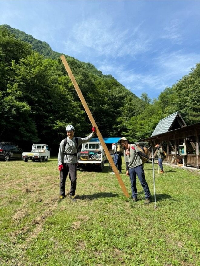「登山道はこうして整備されている」 地元の皆さんと初の登山道整備へ【わたし、山小屋はじめます vol.67】 の画像001