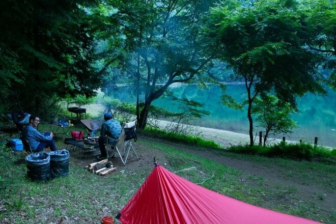 魅力はずばり秘境感！  玄人キャンパーが通い続けるという「四尾連湖」に行ってきました【缶詰博士の缶たん”CAN”P料理 vol.67】の画像004