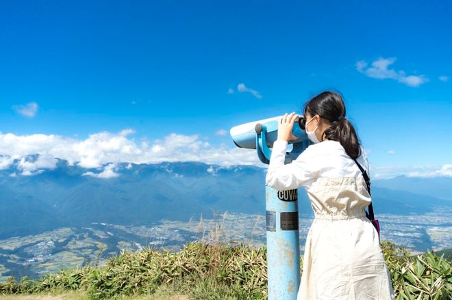 徒歩10分でアルプスの絶景！「まるでパッチワーク」長野「陣馬形山」の秋の景色とは？の画像009