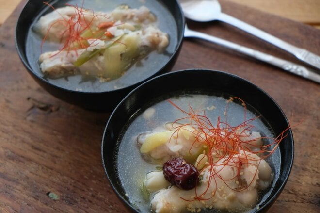 【体の芯からポッカポカ】鍋に入れて煮込むだけ「参鶏湯（サムゲタン）」で冬キャンプを温めよう【季節の外ごはん vol.66】の画像007