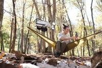 転げ落ちないためには乗り方にコツがある！「ハンモックの正しい乗り降りの手順」【ハンモックハイキング -基礎と応用- vol.6】