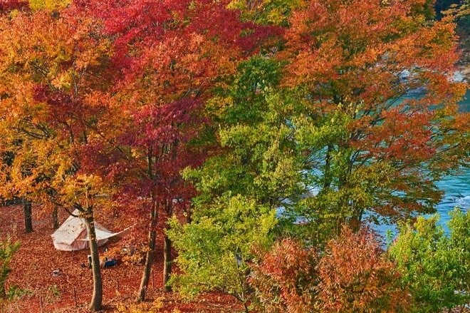 そろそろ見納め！  プロフォトグラファーが惚れ込む「紅葉の素晴らしいキャンプ場」3選【絶景キャンプ場ガイド-言葉を失うほどの風景に会いに行こう- vol.1】の画像003