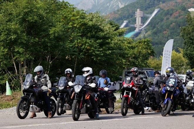 ワインディングロードを走り黒菱から八方池へ！ キャンプ＆トークショーも盛り上がった「バイクでハイク！」イベントレポ【長野県白馬村】の画像007