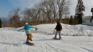 【人気急上昇】今年の春はまだまだ残雪がいっぱい！  始めるなら今！？  注目の「スノースケートの魅力」とは…… 2022年
