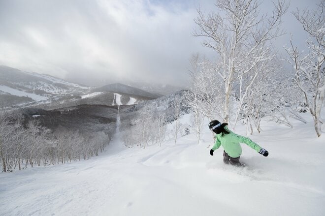 【志賀高原 焼額山スキー場】春スキーにおすすめ「この雪質、一度お試しあれ！」  誰もが “ワンランク上” の滑りができちゃう「極上ゲレンデ」とは、ここのこと！の画像011