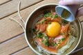 5分でぱぱっとできる！  蒸し暑い時期にぴったりな「サーモンユッケ風そうめん」【季節の外ごはん vol.52】の画像007
