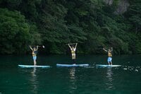【鹿児島県 指宿市】九州最大「池田湖」のSUPは開放感がたまらない！ 「砂むし温泉」で体を癒し、民泊＆バルで心をゆるめる