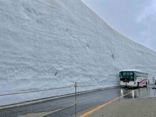 【2ヵ月限定】黒部立山のそびえ立つ雪の壁！ 「雪の大谷」を楽しむ！ ＜富山県＞2022年