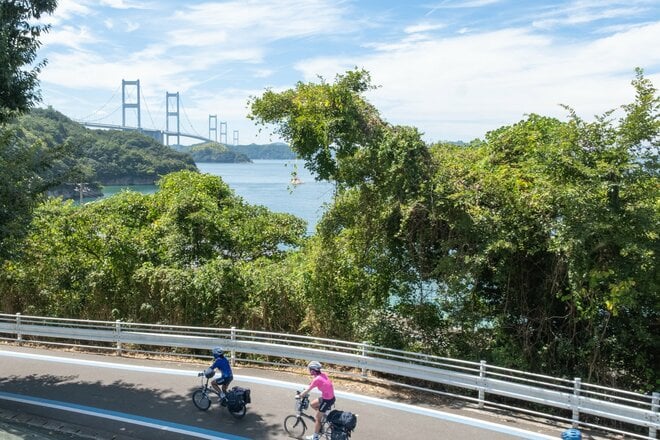 片道90分で “しまなみ海道らしさ” 満喫！  スタート直後に “ご褒美橋”、グルメ＆展望も楽しむ今治〜亀老山コース【ゆる6輪の旅 vol.05 愛媛「しまなみ海道」】の画像001