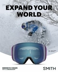 【SMITH】雪面を鮮明に映し出す「クロマポップ」搭載   “限定ゴーグル” が今年も数量限定発売！