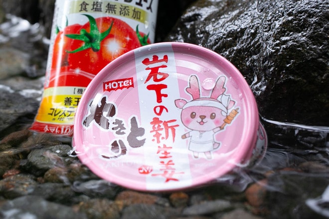 川でキンキンに冷やして作る！  トマジューとやきとり缶の冷製スープ「ガズパチョ」【缶詰博士の缶たん”CAN”P料理 vol.92】の画像010