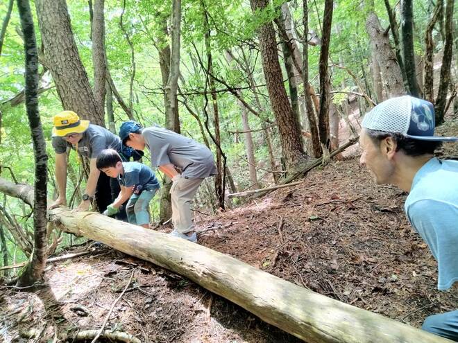 【未来の登山道整備のスタンダード？】「自分たちが使う道は自分たちの手で整備する」 現代の田舎暮らしに必要な “道普請” とは【耕して、焙煎して、走る男　人口2,800人の村に移住してみました vol.13】の画像014