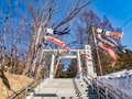 【北海道の温泉】ゴールデンウィーク・定山渓温泉渓流鯉のぼり開催中！ 「足湯と神社めぐり」札幌の奥座敷・定山渓（じょうざんけい）温泉を満喫！ 2022年の画像003