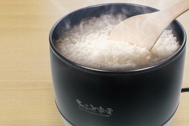 【電気調理器】「炊く・煮る」がこれ1台で完結！  4つの調理モードに対応＆ポータブル電源でも安心の低電力【ハック「2合炊きマルチ炊飯器」】の画像005