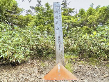 西川正彦　1990年　奥大山　額入り　中古品 チングルマの綿毛」が揺れる日本百名山・西吾妻山へ【日帰り登山